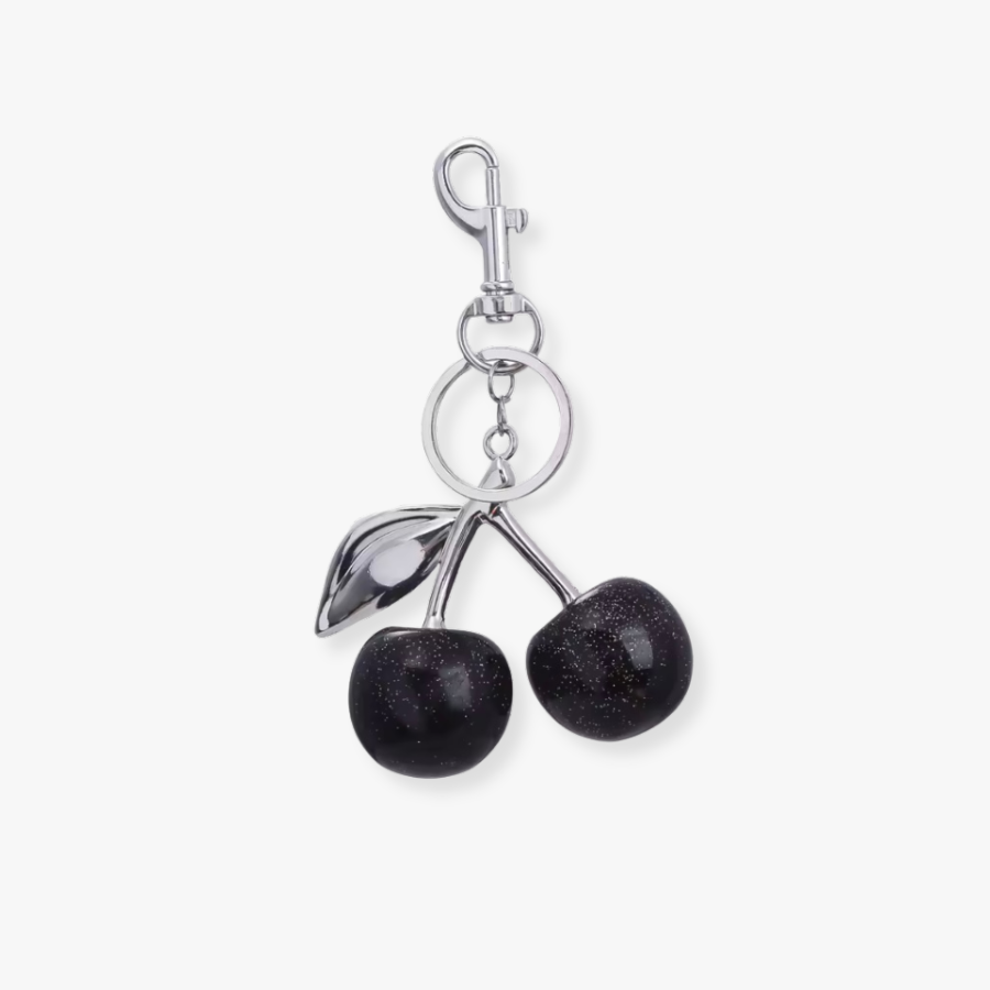 Black Cherry Bag Charm