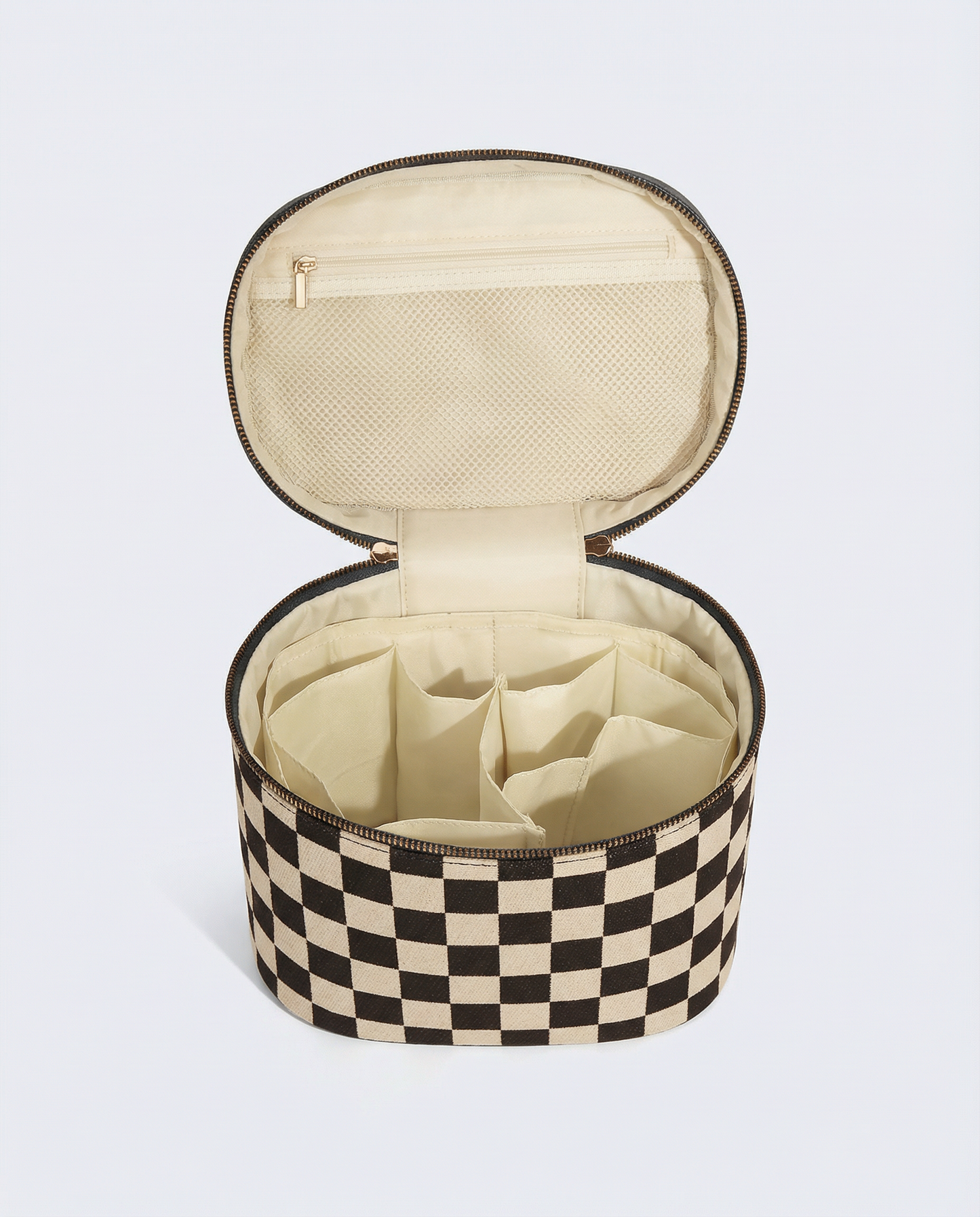 linear-gradient(125deg,rgba(239, 221, 197, 1) 50%, rgba(0, 0, 0, 1) 50%)