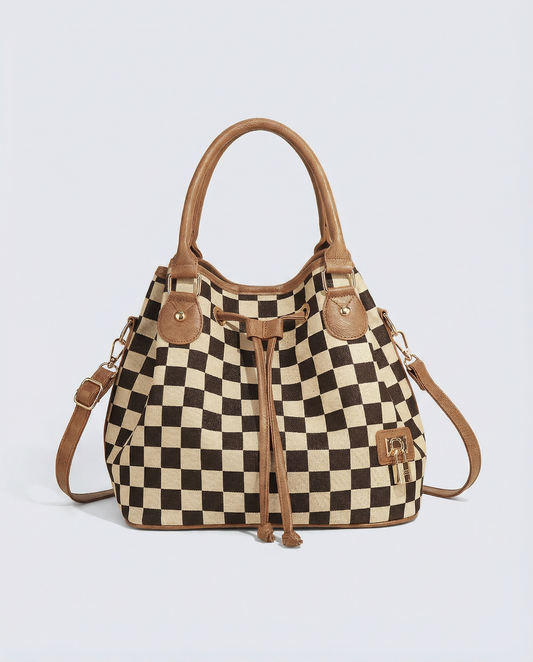 linear-gradient(125deg,rgba(239, 221, 197, 1) 50%, rgba(154, 86, 48, 1) 50%)