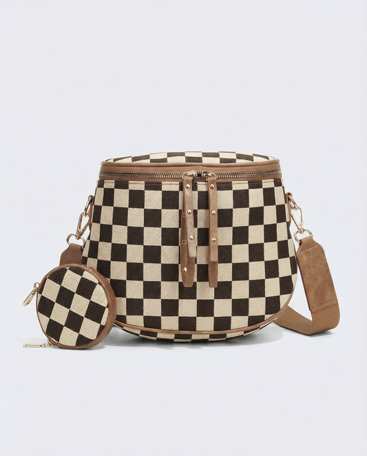 linear-gradient(125deg,rgba(239, 221, 197, 1) 50%, rgba(154, 86, 48, 1) 50%)