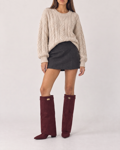Cabernet Suede