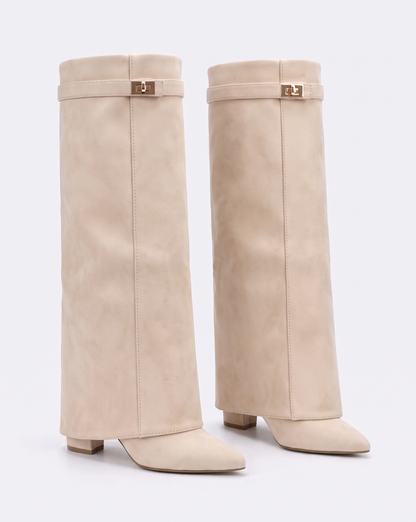 Cream Suede