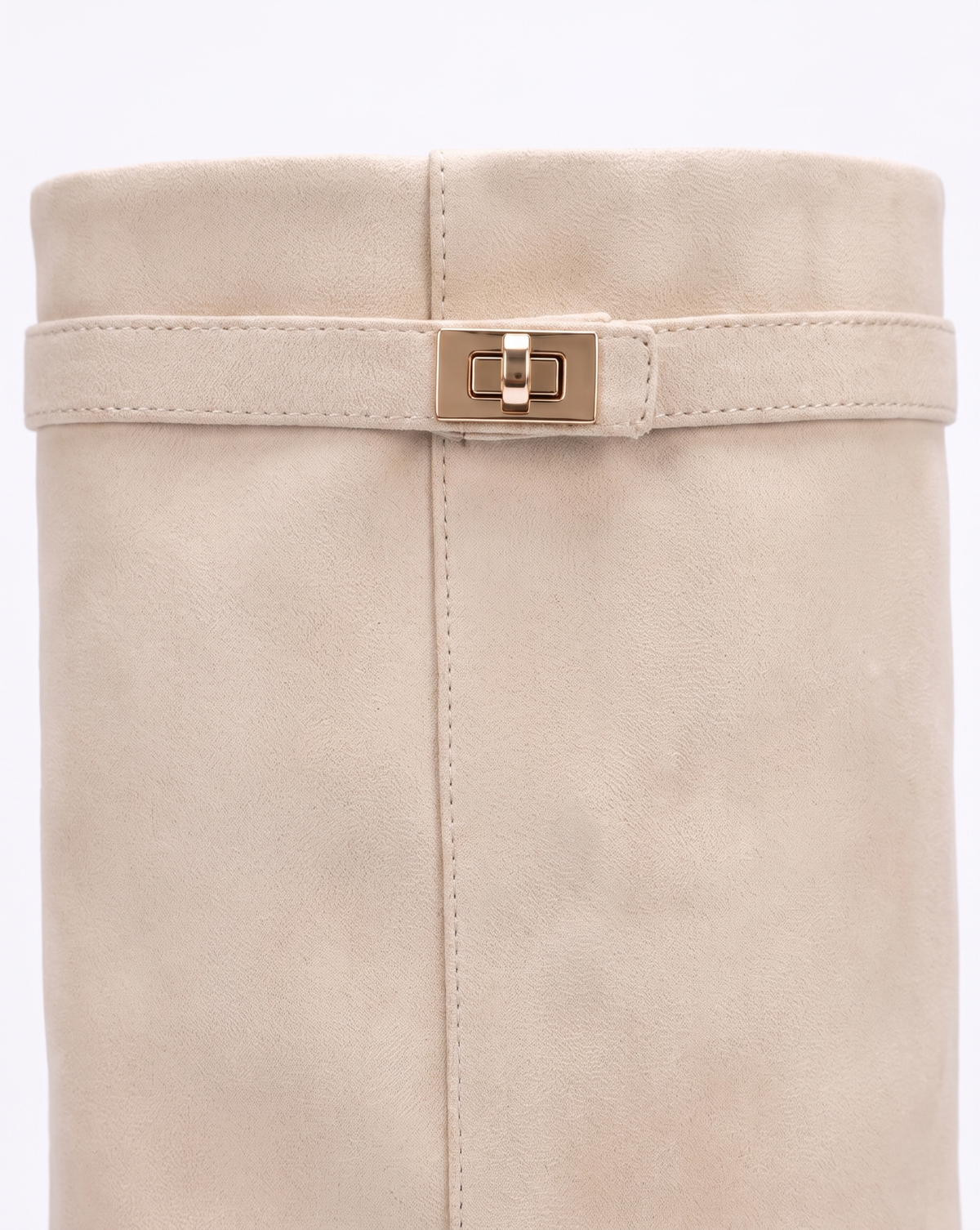Cream Suede