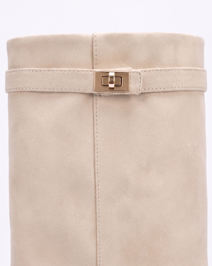 Cream Suede
