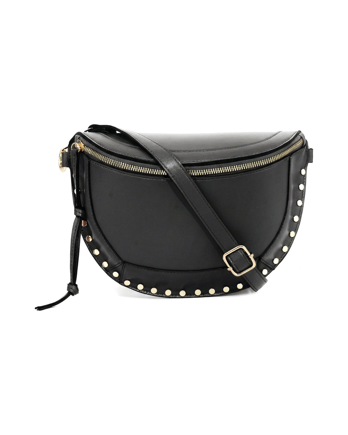 The Heritage Saddle Bag in Jet Black