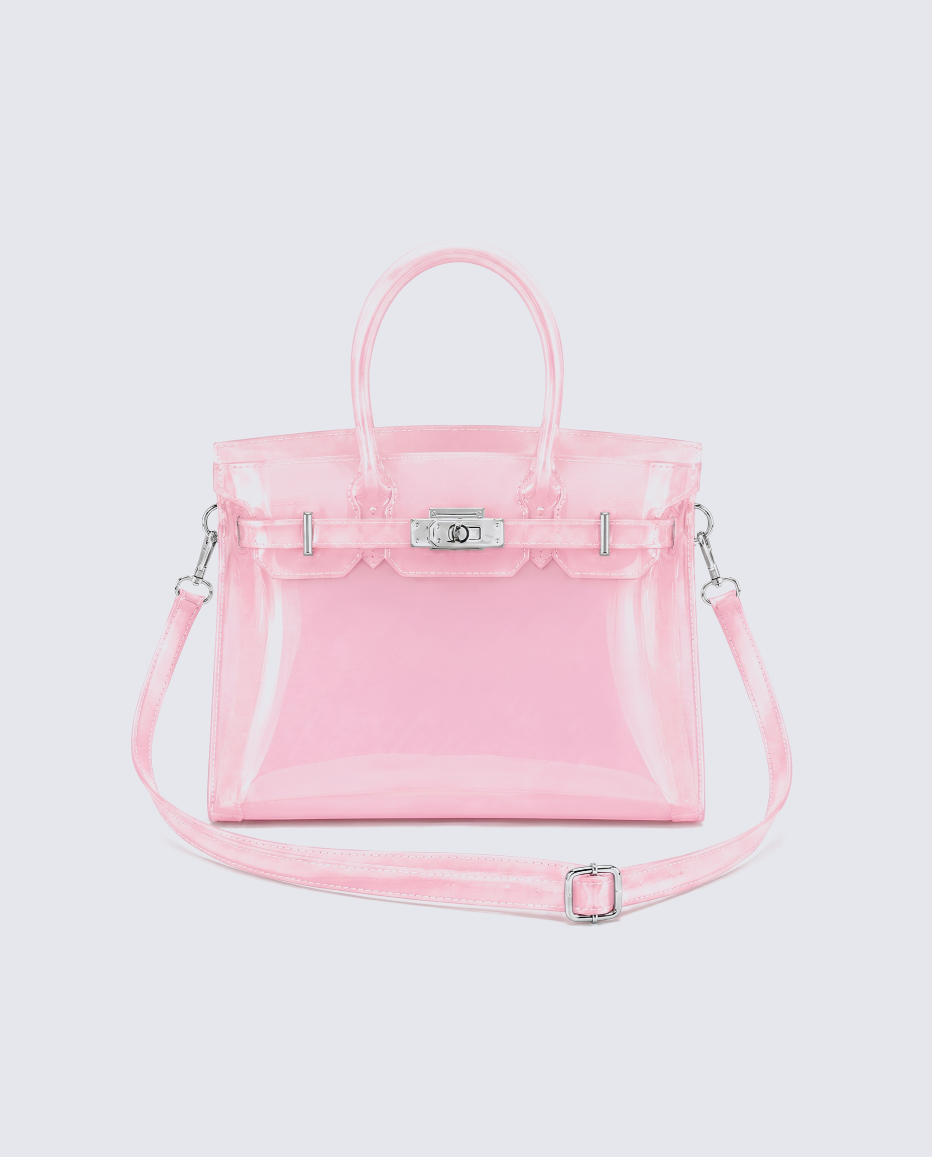 The Crystal Tote - Baby Pink