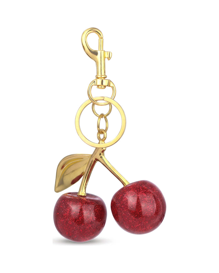 Red Cherry Bag Charm