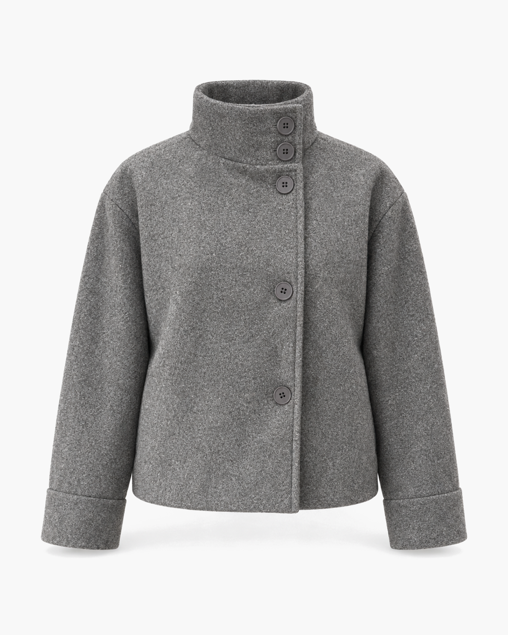 The Copenhagen Coat in Storm on a plain background, front view