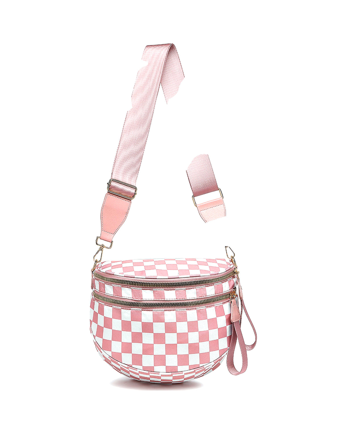 The Infinity Bag in Blush Check