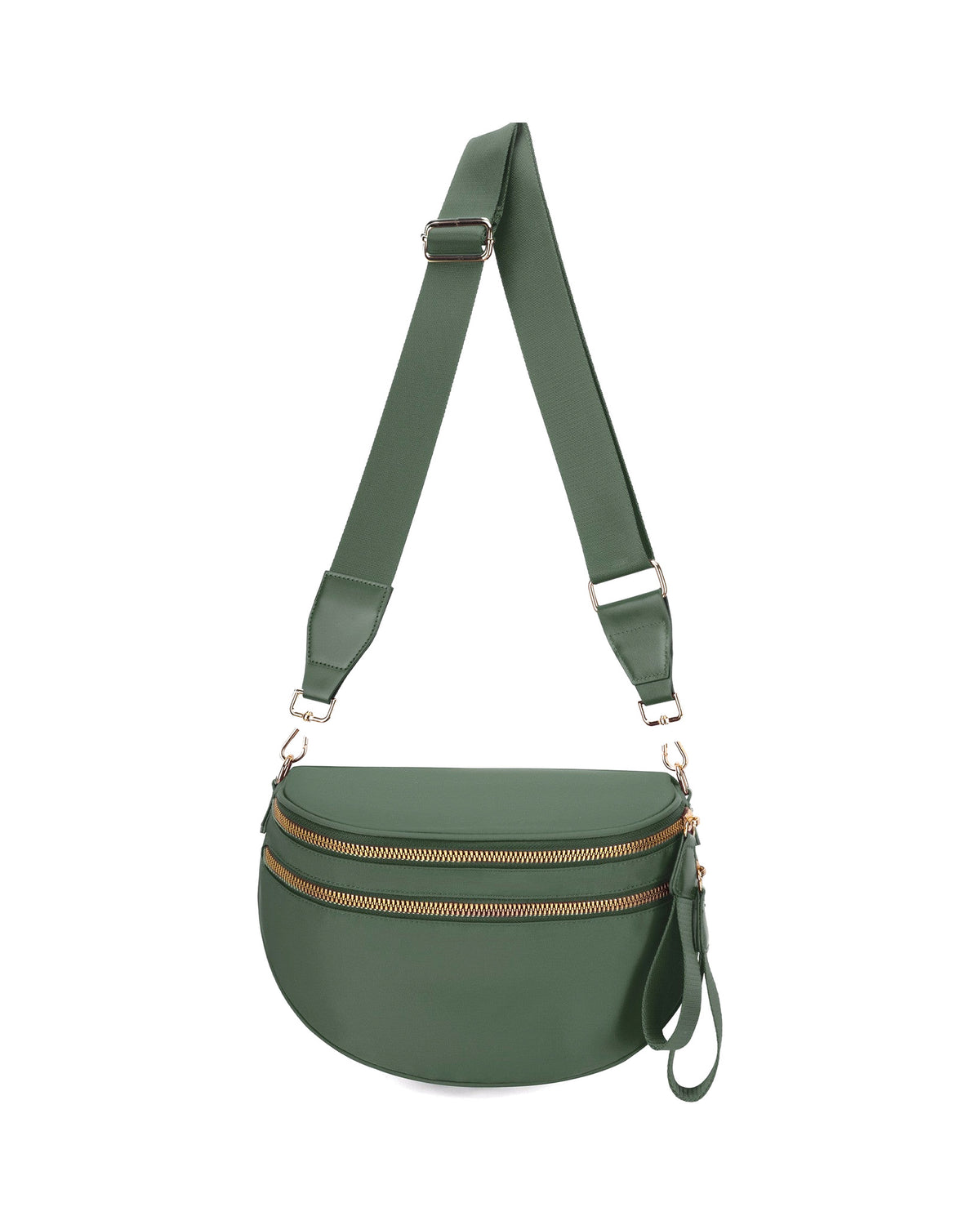 The Infinity Bag in Forest Green