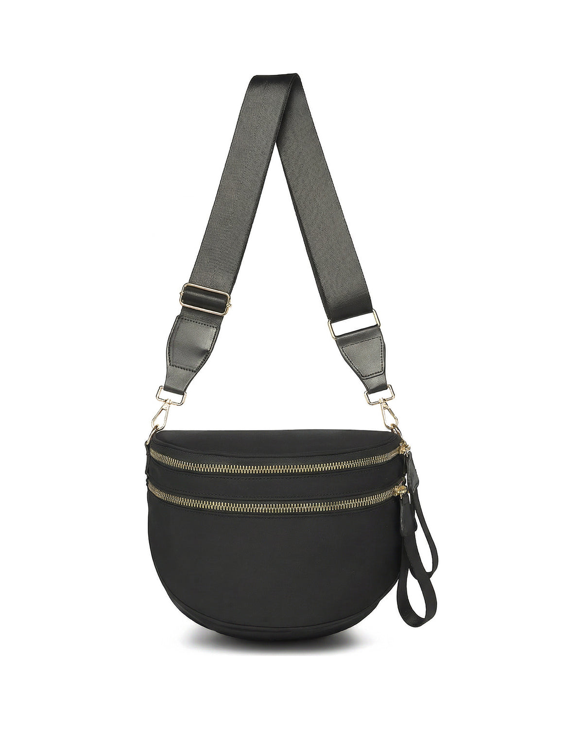 The Infinity Bag in Jet Black