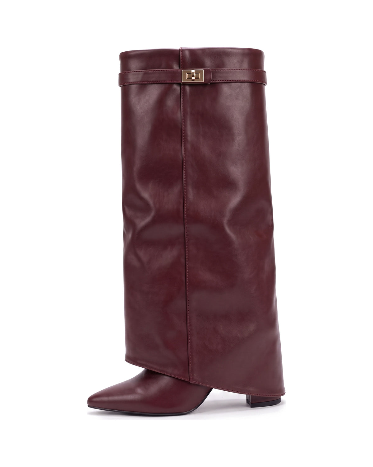 The Marlowe Boot in Cabernet, 2.2" (5.5cm), US 5