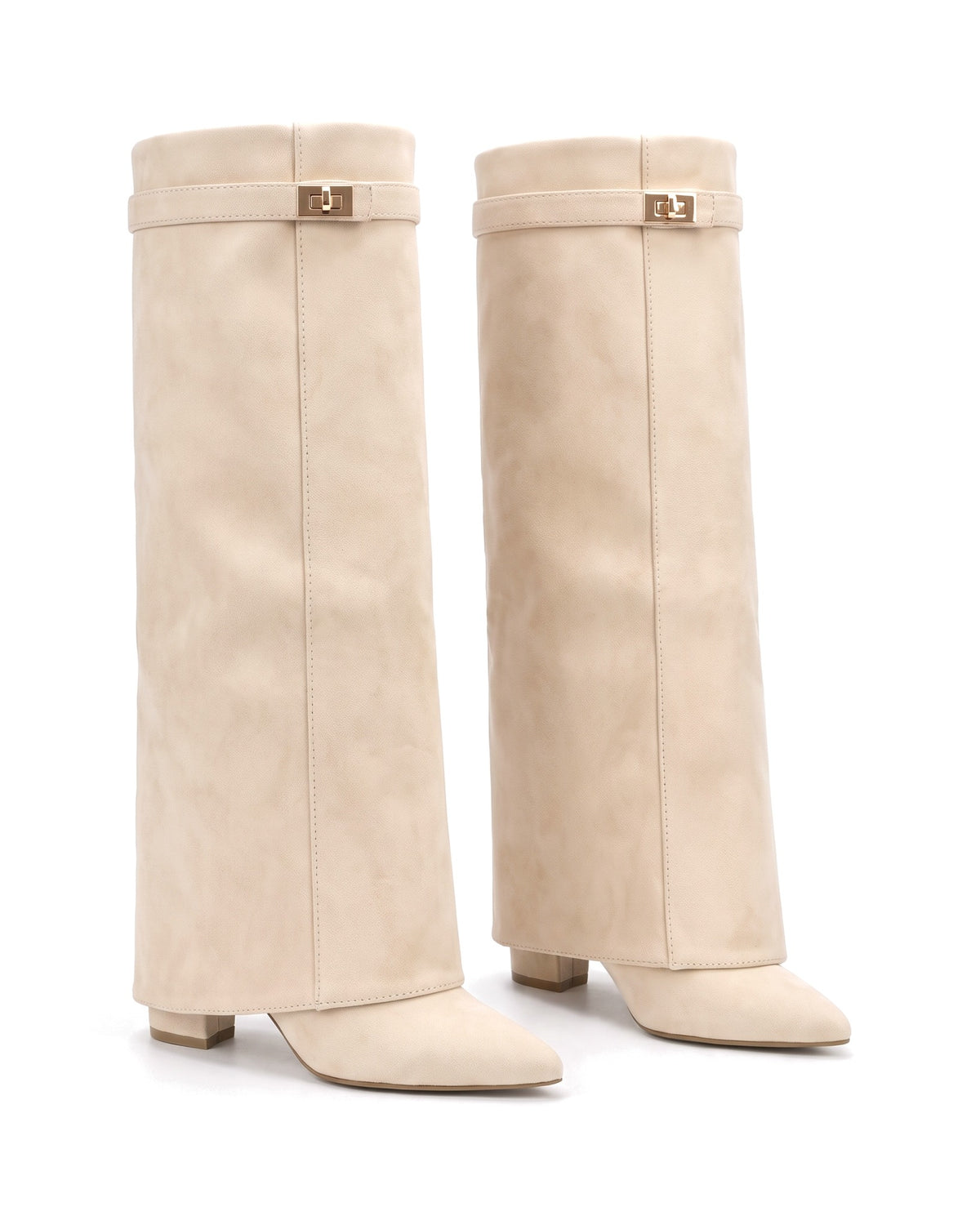 Cream Suede