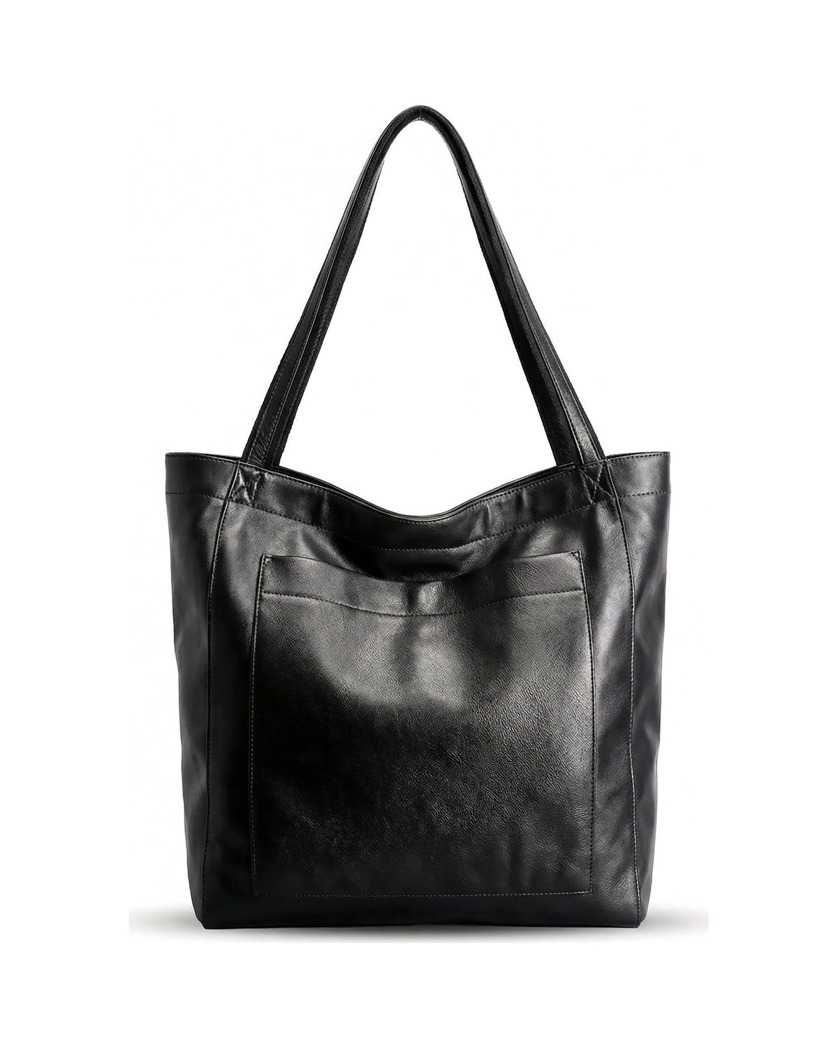 The Mila Tote in Onyx
