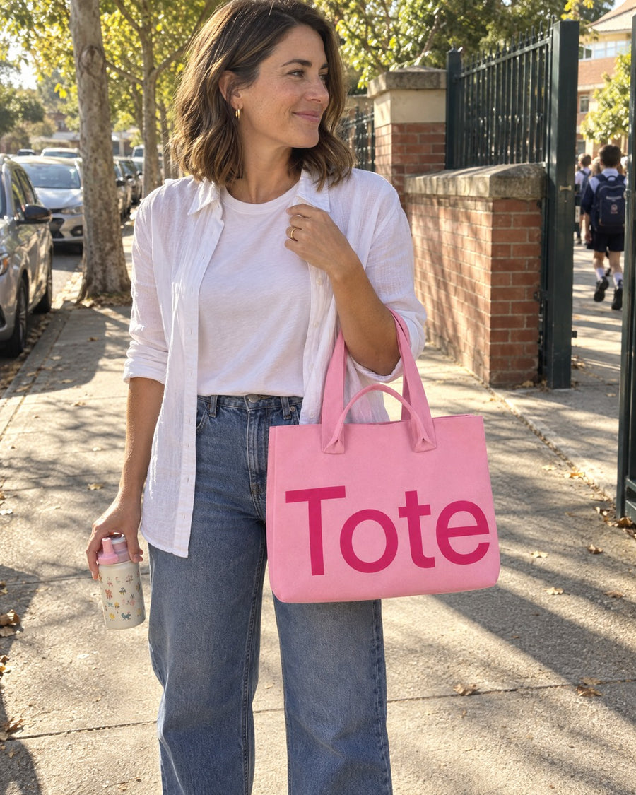 Tribeca Tote styled on a model