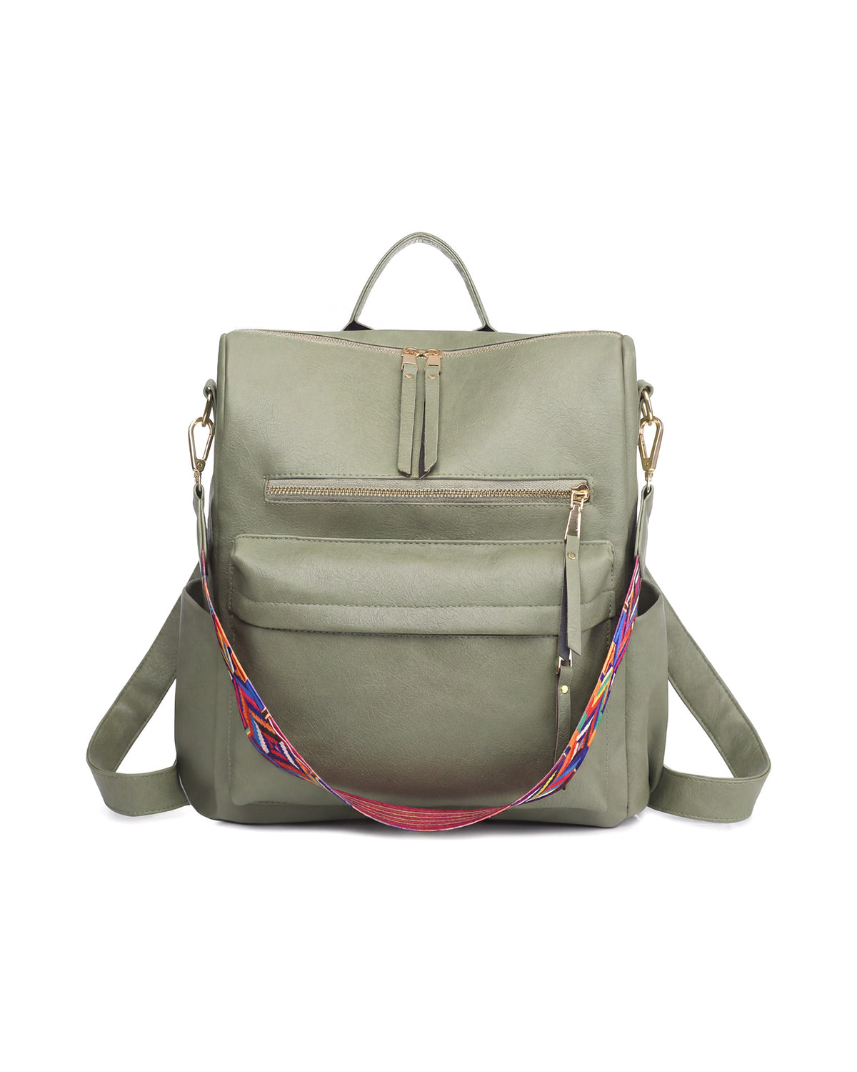 The Vivienne Backpack in Eucalyptus