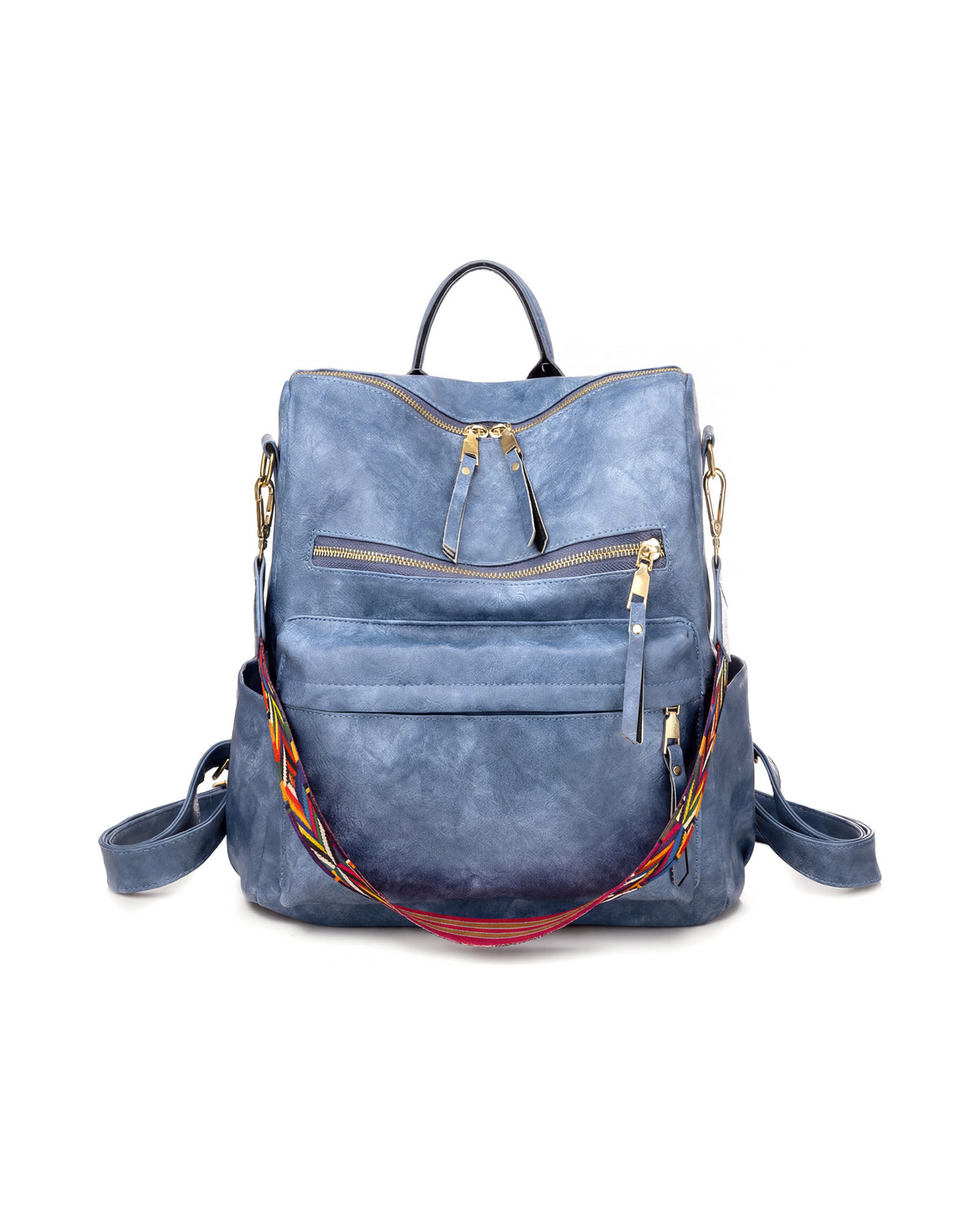 The Vivienne Backpack in Marine