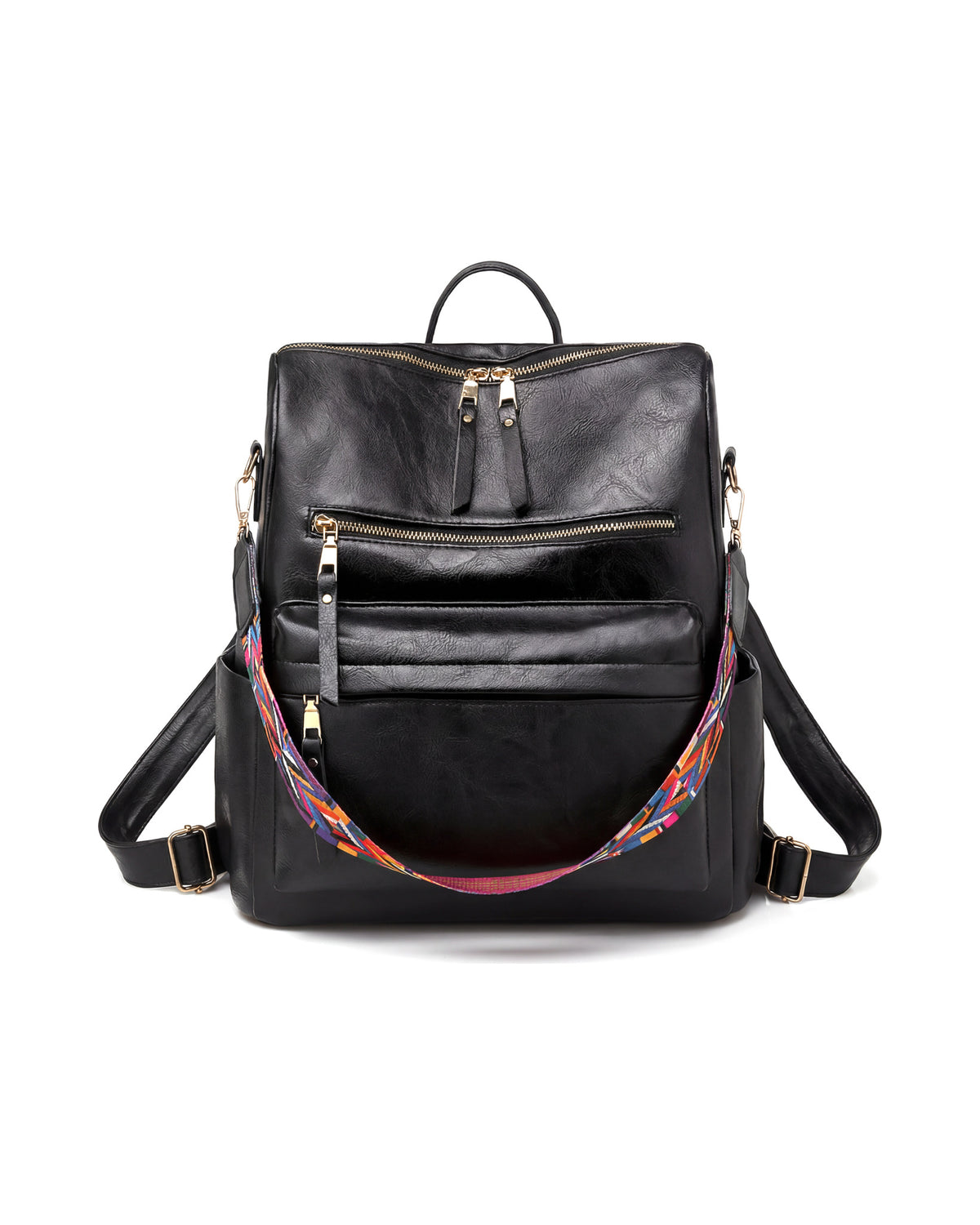 The Vivienne Backpack in Onyx